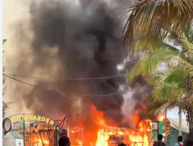  Incendie au restaurant Aby’s Garden d\'Aby Ndour