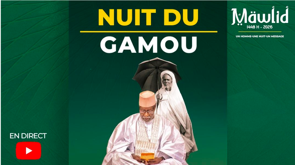 EN DIRECT TIVAOUANE GAMOU 2026: NUIT DU GAMOU MOSQUEE SERIGNE BABACAR SY