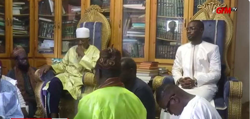 Visite de GFM chez Cheikh Mahi Niass