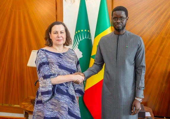 PALAIS- Le Président Bassirou Diomaye Faye reçoit une délégation du FMI