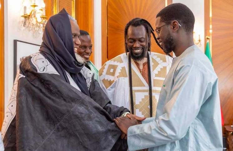 Audience- Bassirou Diomaye  Faye reçoit Cheikh Ndiguel Sène
