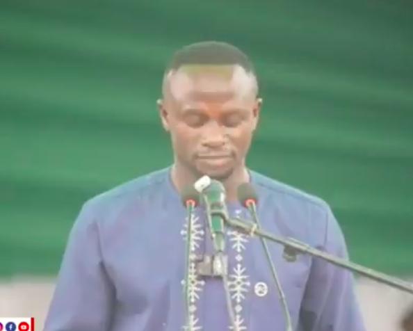 Pose première pierre SM10 agro- Le discours de Sadio Mané