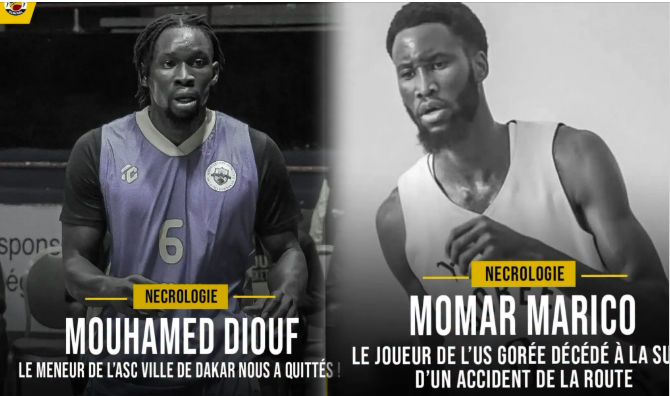 Drame dans le basket sénégalais : Mouhamed Diouf et Momar Marigo emportés dans un tragique accident à Dakar 