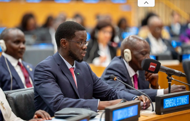 AGNU 81 : Bassirou Diomaye Faye porte la voix de la CEDEAO et de l\'Afrique pour l\'application du Pacte pour l\'Avenir