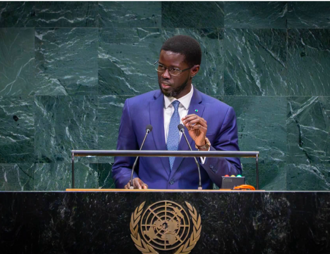  ONU: Le président sénégalais Bassirou Diomaye Faye a conquis la tribune mondiale