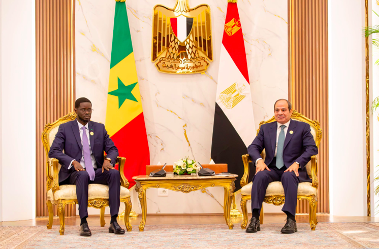 En visite en Égypte- le Président Bassirou Diomaye Faye mobilise les investisseurs à El-Alamein