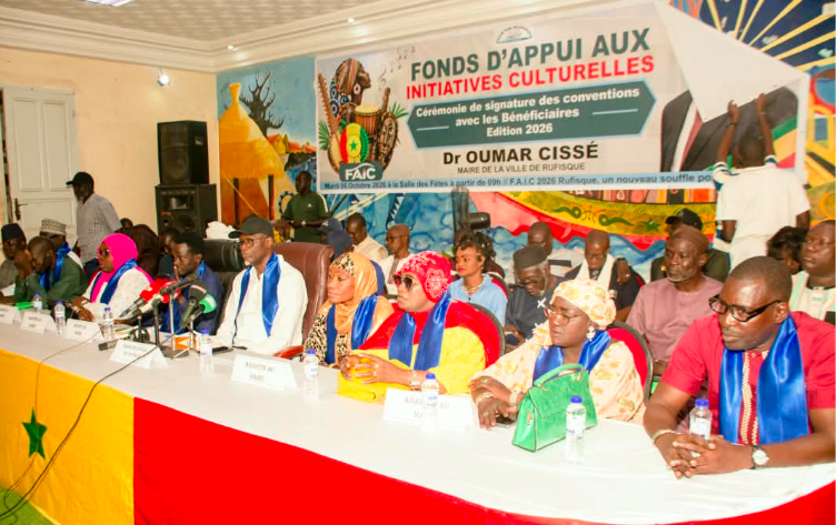 Le maire de Rufisque Dr Oumar Cissé lance le Fonds d’Appui aux Initiatives Culturelles (FAIC)