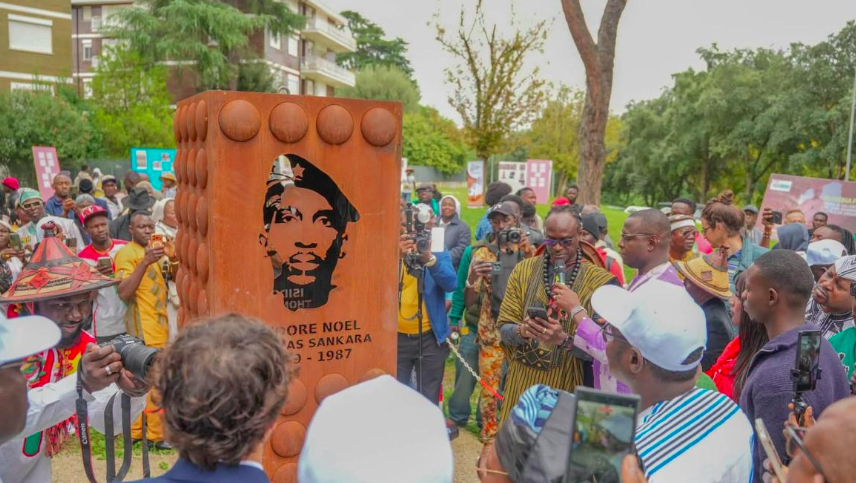 Burkina Faso : Thomas Sankara honoré par un monument à Rome